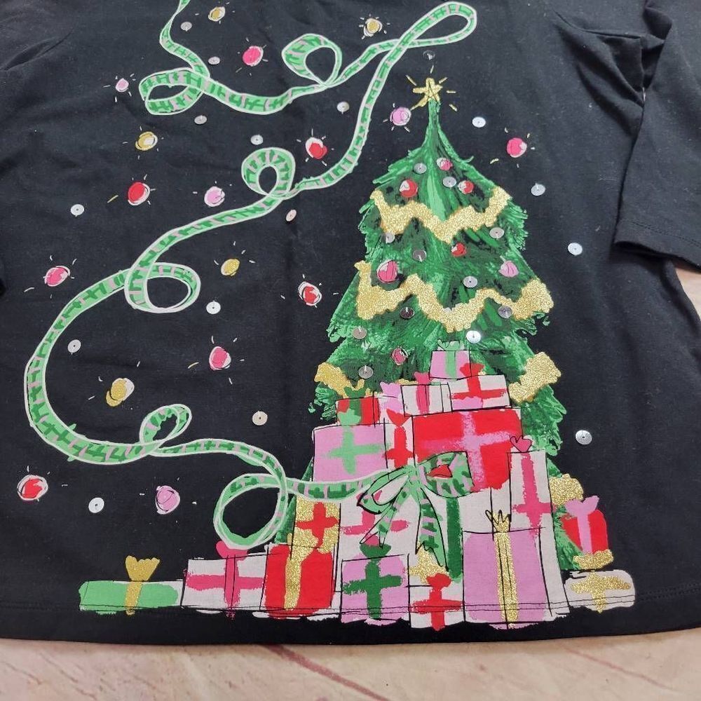 Ruby Rd Christmas blouse M - Picture 2 of 3